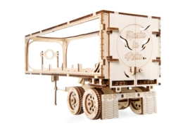 heavy boy truck trailer Ugears bouwpakket in hout