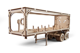 heavy boy truck trailer Ugears bouwpakket in hout