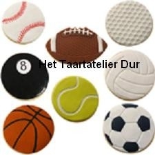 CK Cookie Cutter Texture Set/10- Sports Ball