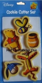 Winnie de Poeh Cookie Cutter set/5