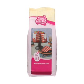 Funcakes mix voor Red Velvet Cake 1kg