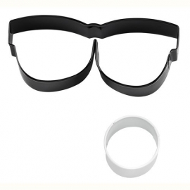Wilton Cookie Cutter Eyeglasses and Eyeball Set/2