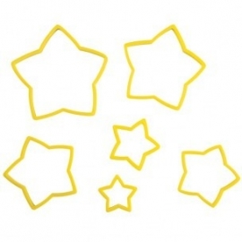 Wilton Nesting Star Cutter set/6