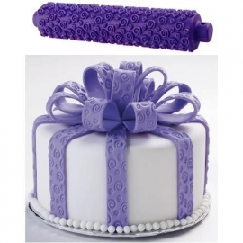 Bekende Paarse Spiral Pattern Fondant Roller