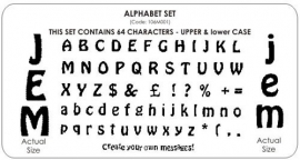 JEM Alphabet Set, 64pcs