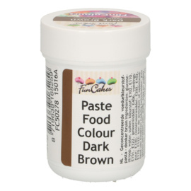 FunCakes FunColours Paste Food Colour - Dark Brown 30g