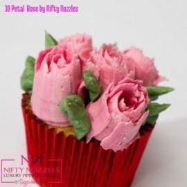 Sugar and Crumbs Nifty Nozzle -10 Petal Rose-