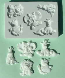 Alphabet moulds