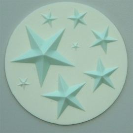 Alphabet moulds Stars