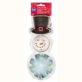 Wilton Cookie Cutter Set Snowman