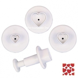 Mini plunger cutter Hartjes set/3