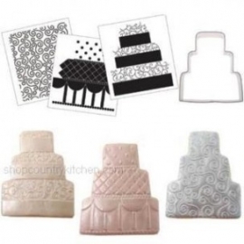 CK Cookie Cutter Texture Set - Wedding cake