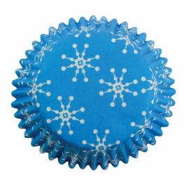 PME Baking Cups Snowflakes Pk/60