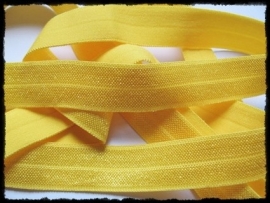 Elastisch band - geel - 16 mm