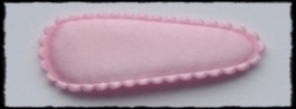 (md) kniphoesjes incl knipjes - roze satijn - 2 stuks