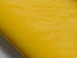 Lapje leer, suede tijgerprint geel - 20 x 22 cm.