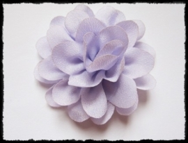 XL-bloem - zijdeachtig lila - 5 cm.