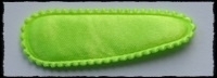 (gr) Haarkniphoesjes, neon groen - 2 stuks incl 2 knipjes