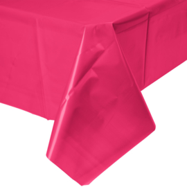 Magenta roze feestartikelen - tafelkleed