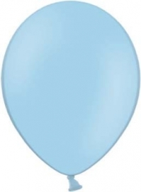 Latex ballonnen zacht blauw (10st)
