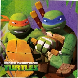 Teenage Mutant Ninja Turtles feestartikelen servetten (20st)