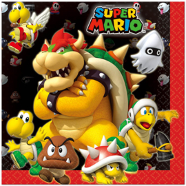 Super Mario feestartikelen - servetten (20st)
