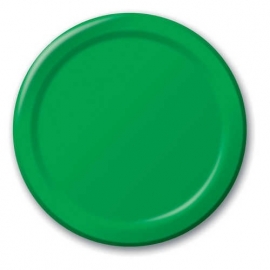 Effen kleur tafelgerei Groen borden (16st)