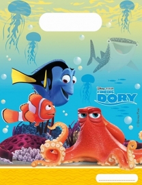 Finding Dory feestartikelen - feestzakjes (6st)