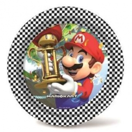 Super Mario Mariokart feestartikelen - borden (8st)