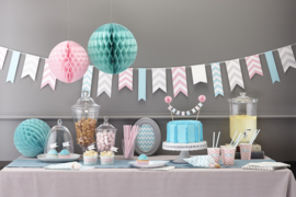 Chevron Divine feestartikelen - Cupcake vormpjes (50st)