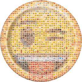 EMOJI feestartikelen - borden (8st)