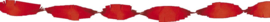 Crepe slinger rood 6 meter