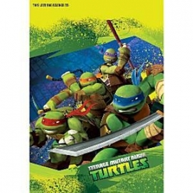 Ninja Turtles feestartikelen feestzakjes (8st)