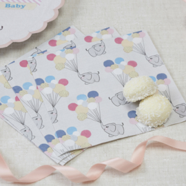 Little One babyshower versiering - servetten (20st)