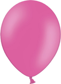 Latex ballonnen fuchsia roze (10st)