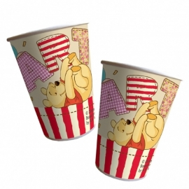 Winnie the Pooh feestartikelen bekers (8st)