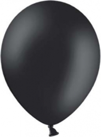Latex ballonnen zwart (10st)