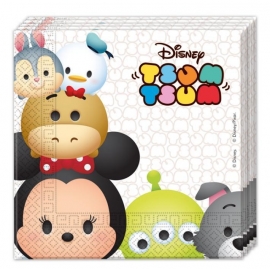 Disney Tsum Tsum feestartikelen - servetten (20st)