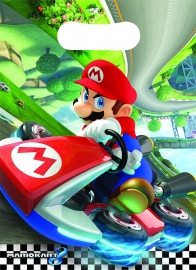 Super Mario Mariokart feestartikelen - feestzakjes (8st)