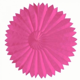Honeycomb tissue fan roze