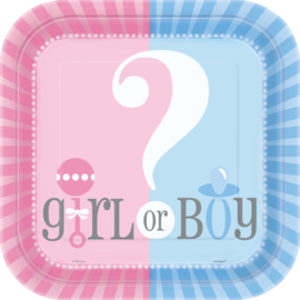 Boy or Girl? Gender Reveal feestartikelen