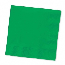 Effen kleur tafelgerei Groen servetten (20st)