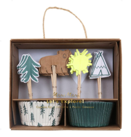 Let's Explore feestartikelen | Cupcake Kit (48dlg)