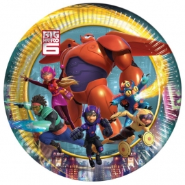 Big Hero 6 feestartikelen bordjes (8st)