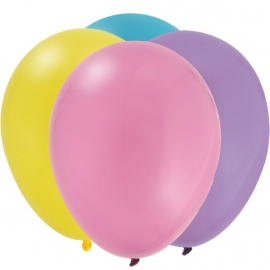 Winnie the Pooh feestartikelen ballonnen roze (12st)