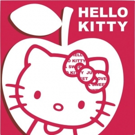 Hello Kitty Apple feestartikelen servetten (20st)