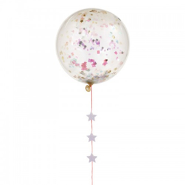 Meri Meri Iridescent Confetti Balloon Kit (8st)