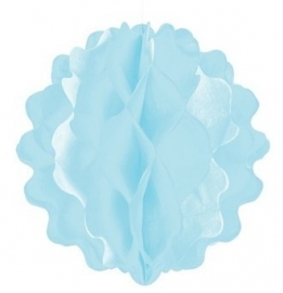 Honeycomb bol pastel blauw