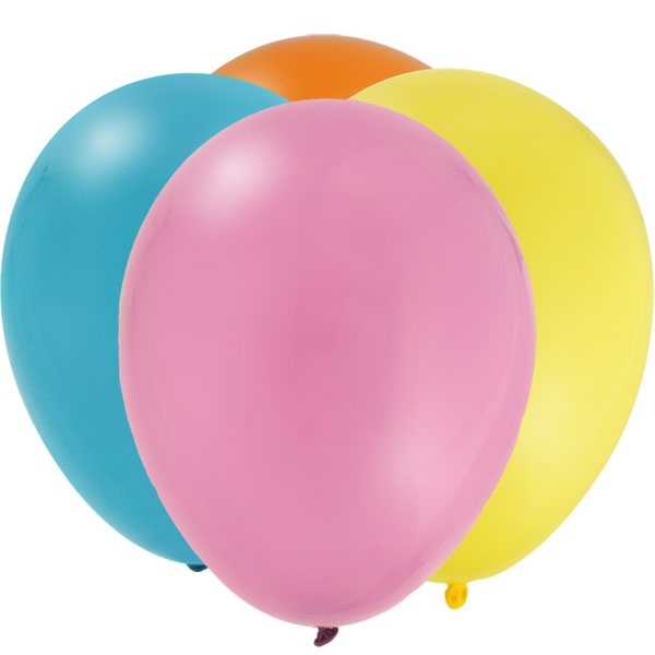 Peppa Pig feestartikelen ballonnen 'roze' (12st)