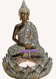 Theelicht/Waxinelicht houder Boeddha